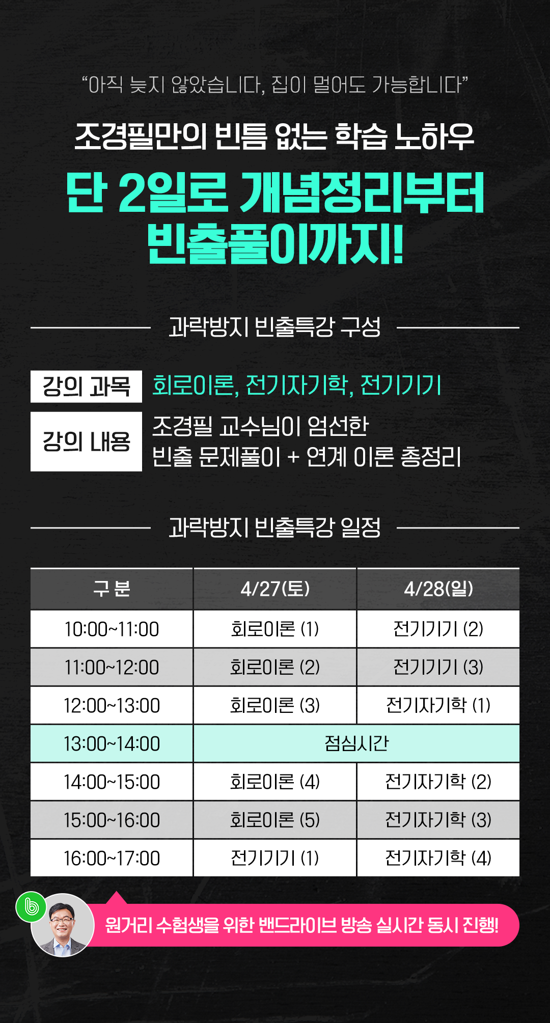 단 2일로 개념정리부터 빈출풀이까지!